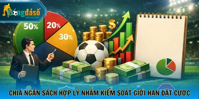 Chia ngân sách hợp lý nhằm kiểm soát giới hạn đặt cược